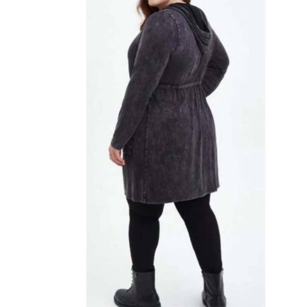 Torrid size 4 Super Soft Anorak Hooded Cinch Waist - Picture 2 of 5